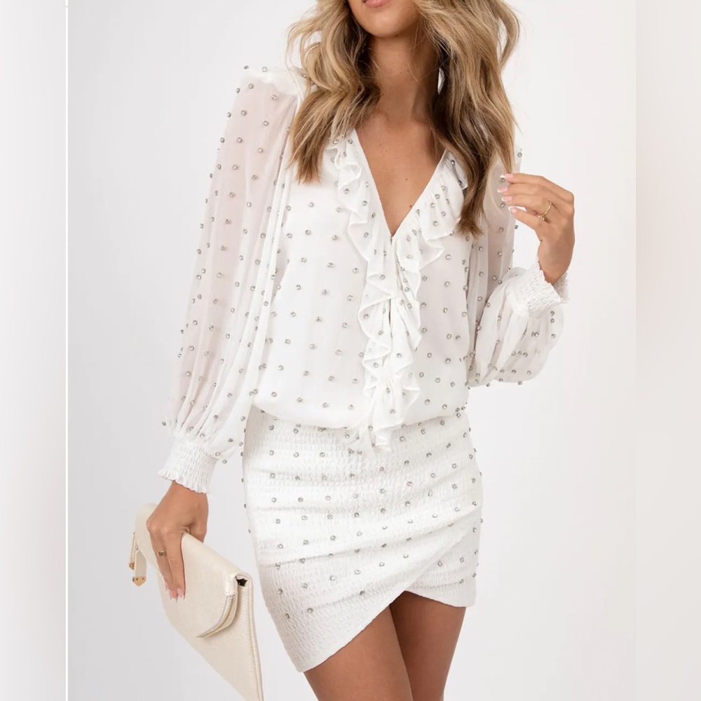 Vici Rhinestone Embellished Dress NWT